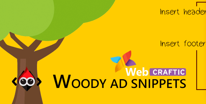Inseیrt PHP اضافه کردن قطعه کدهای مورد نیاز در پیشخوان وردپرس با Woody ad snippets Woody ad snippets, افزونه وردپرس, قطعه کد وردپرس, وردپرس