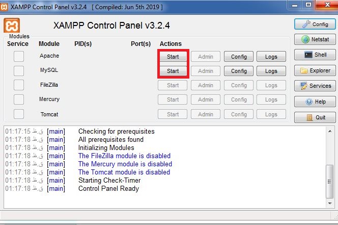 آموزش نصب وردپرس روی لوکال هاست Xampp (آپدیت شده) لوکال هاست, نصب xampp, نصب زمپ, نصب وردپرس
