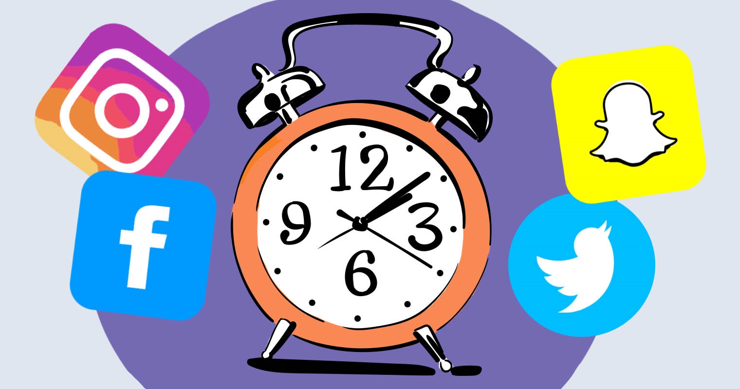 time SMM copy بهترین زمان پست گذاری در شبکه‌های اجتماعی شبکه اجتماعی